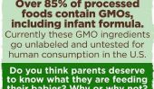 OGM dans les préparations pour nourrissons?  Pourquoi sommes-nous si prêts à faire des cobayes de nos familles?