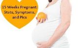 15 semaines de grossesse: Statistiques, symptômes, et Photos