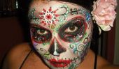 6 plus impressionnants Halloween Face Painting costumes!  (PHOTOS)