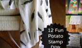 Passer les pommes de terre, S'il vous plaît!  12 imprimés amusants que vous pouvez créer avec un timbre de pommes de terre