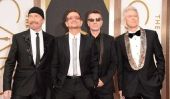 U2 Dit performance impromptue sur NYC Quai de métro Ahead de «The Tonight Show with Jimmy Fallon" Apparence