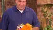 James Gandolfini parle Sentant Scared Sur Sesame Street