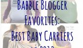 Babble Blogger Favoris: Meilleur Porte-bébés de l'année 2013