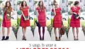 5 façons de porter une robe de Little Red