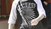Travis Barker de Blink 182 Drummer montre ses tatouages!  (Photos)