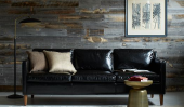 Un Marvel Luxurious | Le canapé en cuir noir
