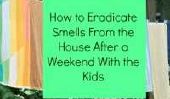 Comment éliminer odeurs de la maison après un week-end avec les enfants