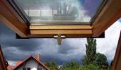 Faire des rideaux pour un toit en pente elle-même - comment cela fonctionne: