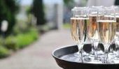 Pour organiser une réception de mariage de champagne - comment cela fonctionne: