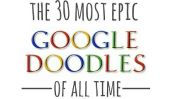Joyeux anniversaire, Google!  Les 30 plus épique Google Doodles de tous les temps