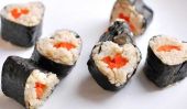 Sushi de Heart-Shaped: Treat est un Valentine sain