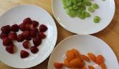 Cuisiner avec les enfants en bas âge: Mini Fruit gélatine Moules