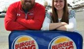 Un gars nommé Burger et une fille nommée roi juste obtenu leur mariage payé par Burger King