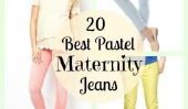 20 meilleurs Pastel Jeans de maternité pour le printemps