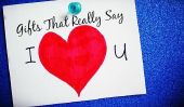 6 cadeaux qui vraiment dire "I Love You!"