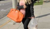 Jessica Simpson et autres célébrités enceintes amerrissage forcé leurs talons pour les appartements (Photos)