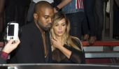 Kim Kardashian semble incroyable Dans Skintight robe noire à la Fashion Week de Paris (Photos)