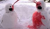 Frosty Gone Wild!  16 Hilarious Pourtant Disturbing Bonhommes de neige