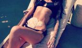 Modèle messages Bikini image Avec sacs de colostomie: va virale et Obtient Réactions positives