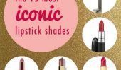 Top 15 Shades plus iconique Lipstick