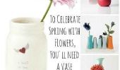Célébrer le printemps avec des fleurs et juste la bonne Vase