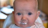 Les premiers aliments: Faire la première yogourt Dairy bébé