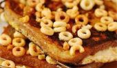 Peanut Butter Cheerio croûte Toast français