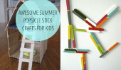 8 Super Summer bâton de Popsicle artisanat pour les enfants