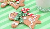 Gingerbread décoration d'arbres de Noël - Instructions