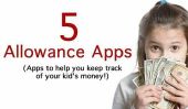 5 applications pour aider à garder une trace de l'allocation de votre enfant