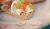 Rapide et facile Apéritif: Veggie Confetti Crackers