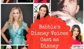 Babble Disney Voices comme Personnages Disney