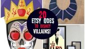 Happy Halloween: 20 étonnants Etsy Odes à Disney Villains!