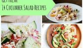 Get Fresh!  14 recettes de salade de concombre