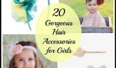 20 Superbe Accessoires cheveux pour les filles