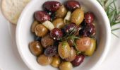 Facile de l'An: Olives marinées à l'ail et aux herbes