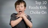 Top 10 des aliments qui sont un risque d'étouffement pour les enfants