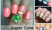 25 enfants-Approuvé Super cute Nail Art Designs
