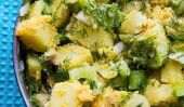 Cheezy Dill Vegan Potato Salad pour la fête du Travail
