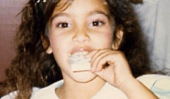 Kim Kardashian a commencé à porter de maquillage A 4 ans!  (Photos)