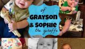 Aventures de Grayson avec Sophie la girafe (Photos)