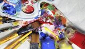 Peinture à l'acrylique - un guide pour les débutants