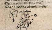 Historien découvre vieille de 800 ans Doodles dans les vieux livres