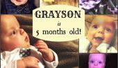 Grayson est de cinq mois-Vieux: 10 de mes photos préférées partir du dernier mois