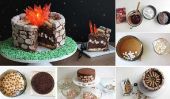 Fire Pit S'mores gâteau bricolage