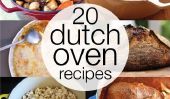 20 Dutch Oven Recettes parfait pour votre cuisine ou le feu de camp!