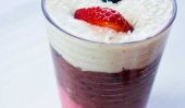Presidents Day recette de smoothie!  Rouge, Blanc, Blueberry.