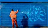 Enlever les graffitis - de sorte que vous obtenez à nouveau nettoyer les murs