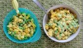 Les goûts de tout-petits: Macaroni & Peas Recette (! Dairy-Free)
