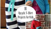 10 upcycle T-shirt de projets pour les enfants